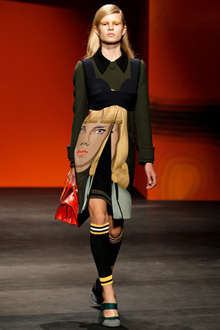 Spring latest 2014 Prada Milan Collection