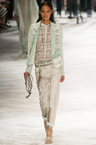 Milan Roberto Cavalli Spring 2014 Collection