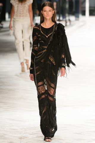 Milan Roberto Cavalli 2014 latest Spring Collection