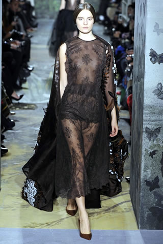 Valentino Couture Collection at Paris Fashion Week