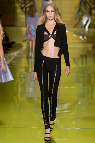 Spring Versace Milan Collection