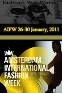 Amsterdam International Fashion week Autumn/Winter 2011, AIFW 2011
