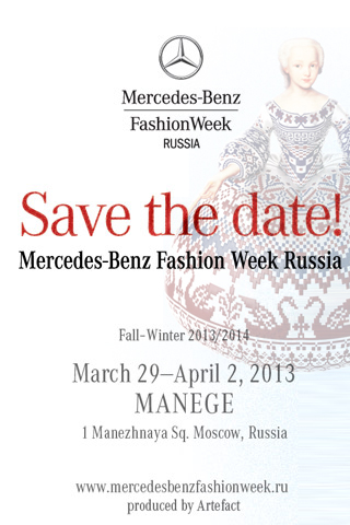 Mercedes Benz Fashion Week Russia Fall/Winter 2013/14