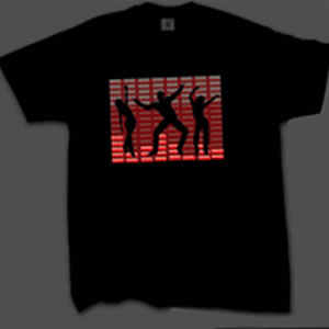 Apple Sound Activated LED T-Shirt