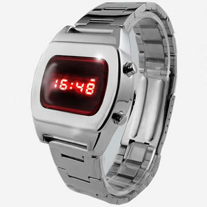 The X-Ray 70's LED Wrist Watch