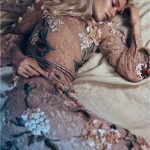 Abbey Lee Kershaw sleeping