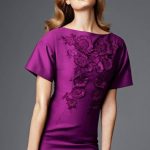 Constance Jablonski in purple