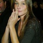 Fashion Model Carla Bruni