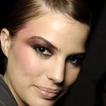 Cameron Russell Eye Makeup
