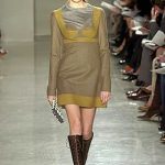 Cameron Russell winter dress