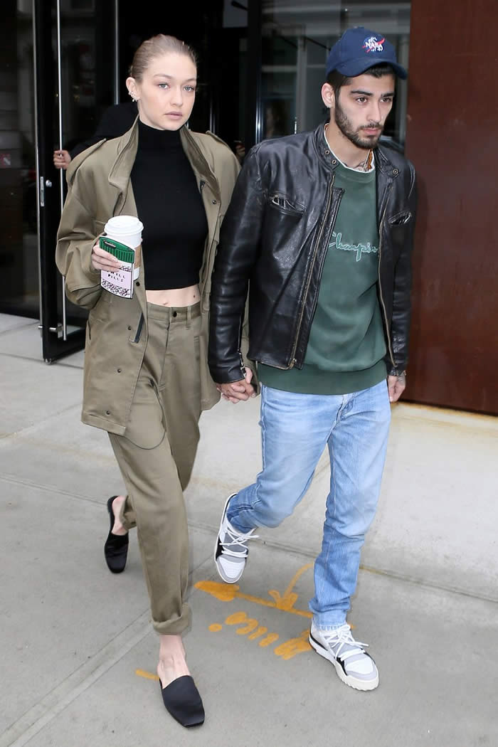Gigi Hadid and Zayn Malik
