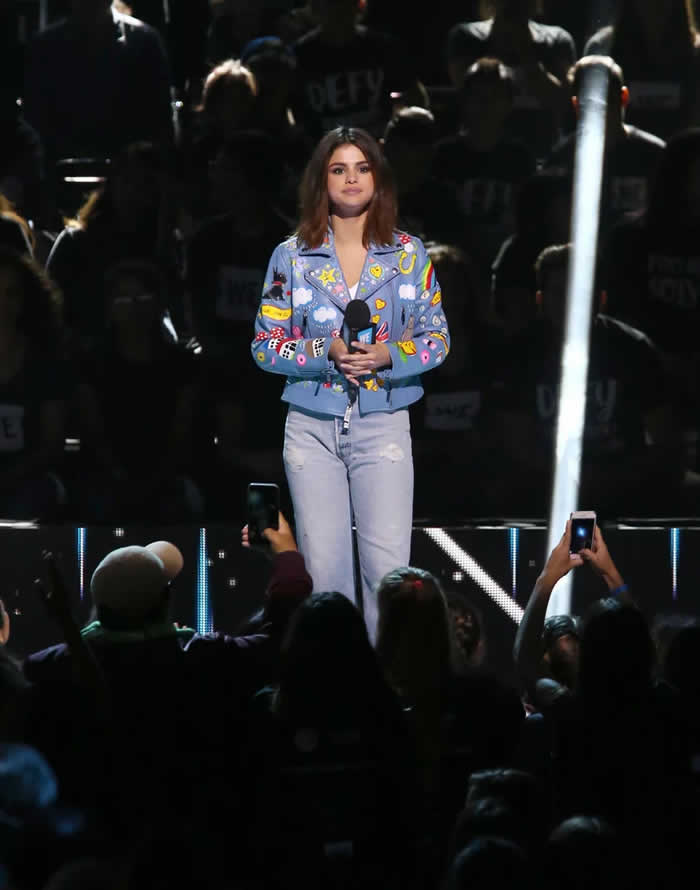 Selena Gomez Was a Guest Speaker at WE Day California