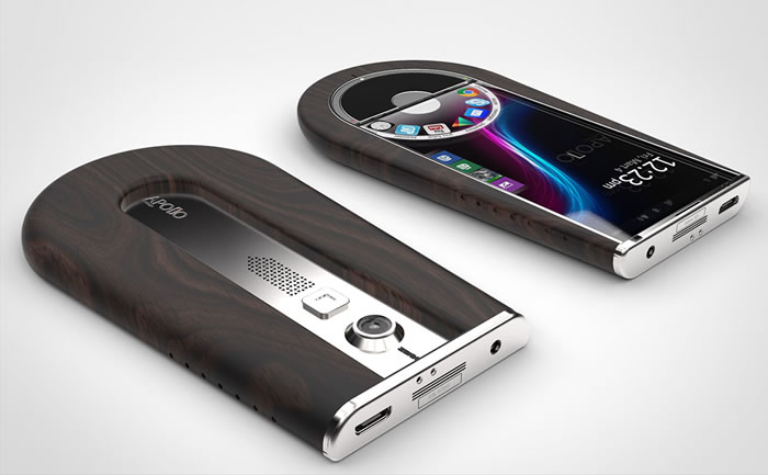 The APOLLO 1 Smartphone From Wood