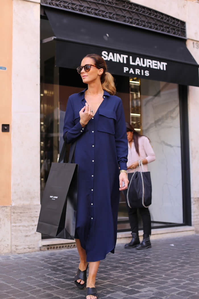 How to Wear Shirt Dresses with Pants, and Look So Trendy!