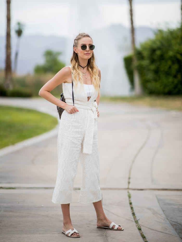 All-White Outfit Ideas To Wear For Summer 2018