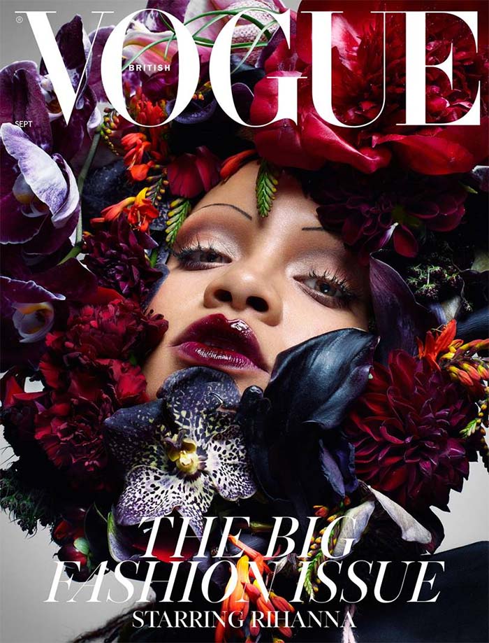 Rihanna Covers The September 2018 Issue Of British Vogue