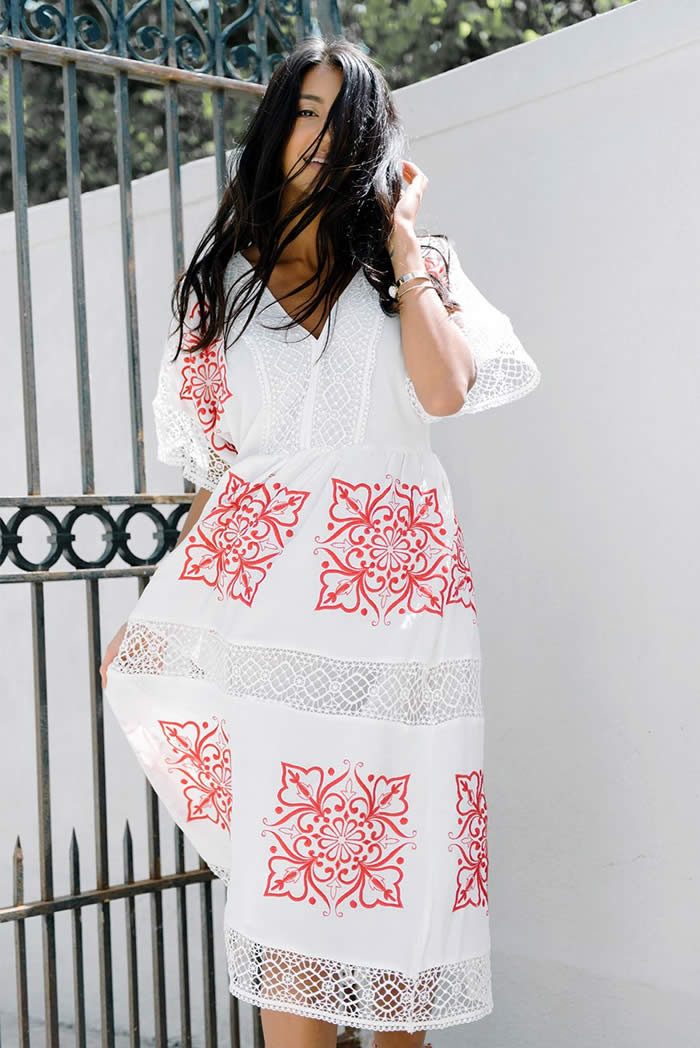 15 Perfect Midi Dress Outfit Ideas for Hot Summer Days