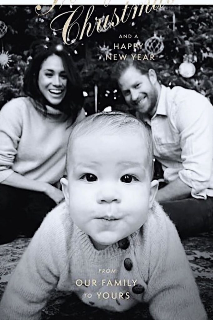 See Meghan Markle, Prince Harry, and Baby Archie's First Christmas Card