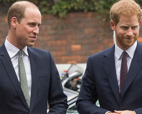 Prince Harry and William