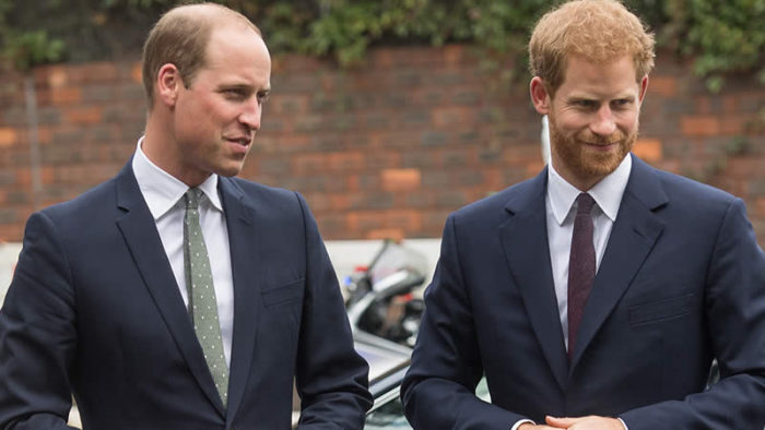 Prince Harry and William