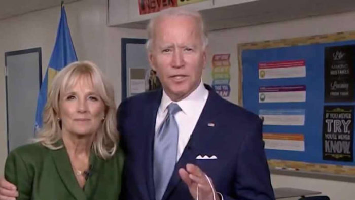 Joe Biden say let my wife come home