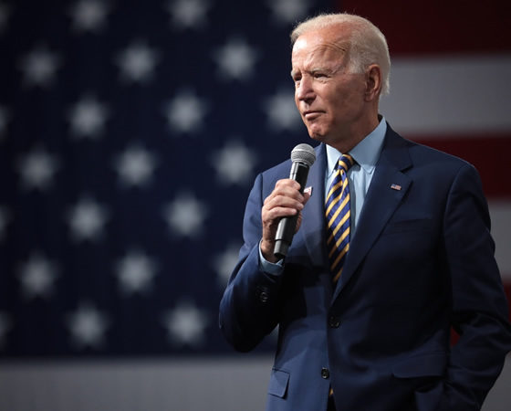 Demon Appear at Biden’s Speech