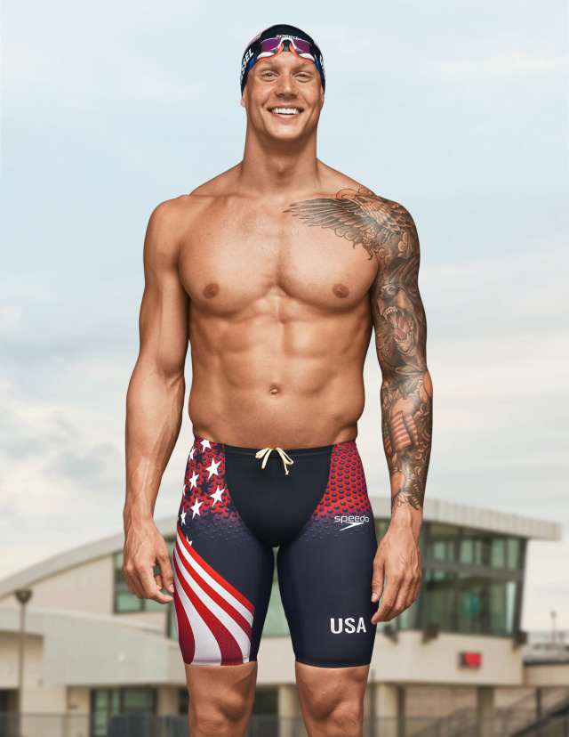 Caeleb Dressel in the new Speedo Fastskin suit