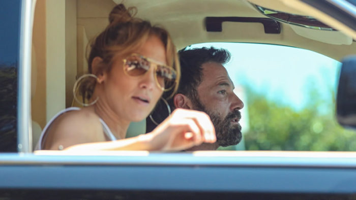 Ben Affleck Jennifer Lopez loses hers in LA traffic