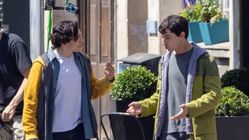 New photos from the filming of “The Flash”