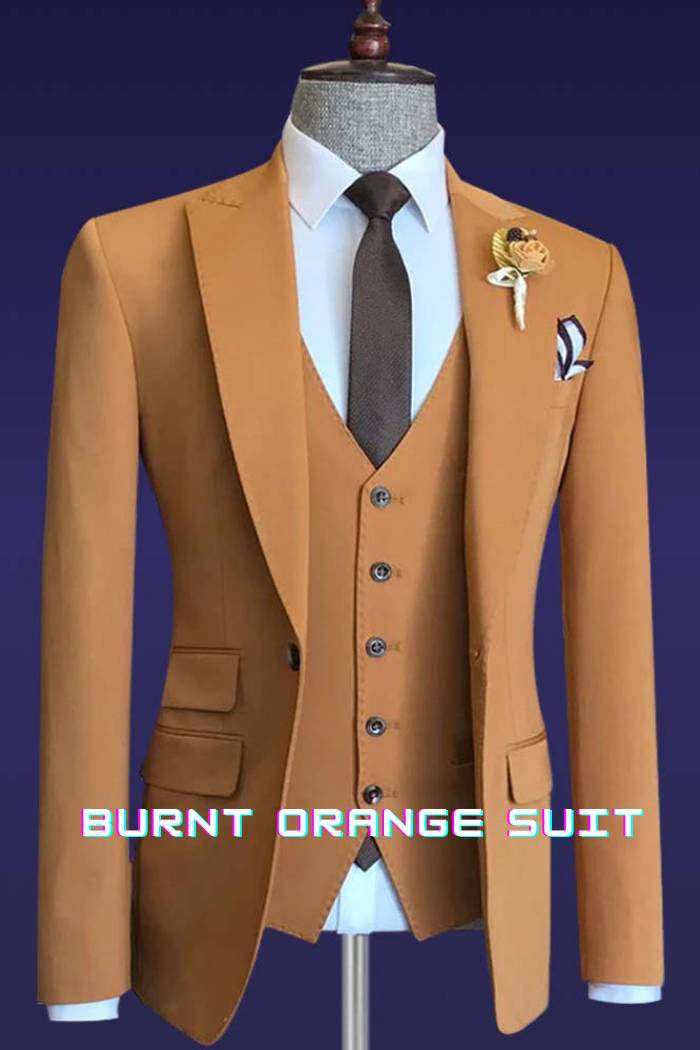 Burnt Orange Suit