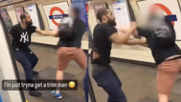Escaped prisoner assaults a police officer and jumps on the tube after fleeing from a prison van