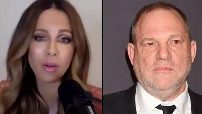 Kate Beckinsale and Harvey Weinstein