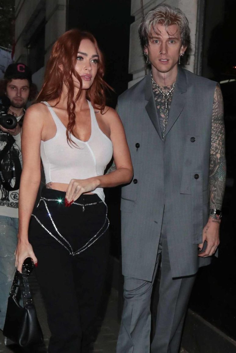 Megan Fox and Machine Gun Kelly Make Appearance in London