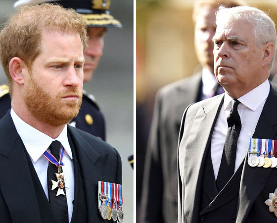Prince Andrew And Prince Harry