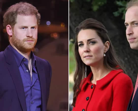 harry, kate and William