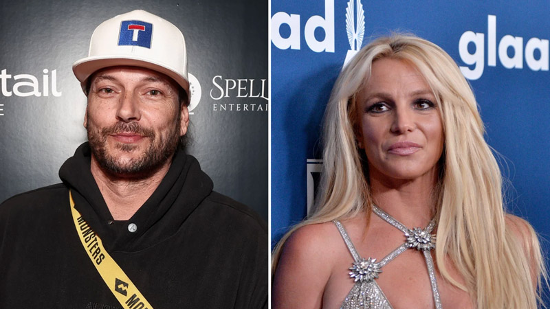 Kevin Federline and Britney Spears