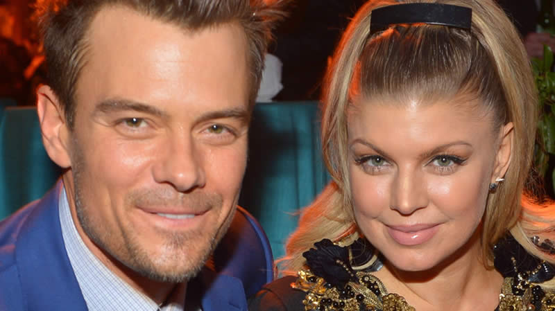 Josh Duhamel with Fergie