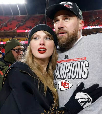 Taylor Swift and Travis Kelce
