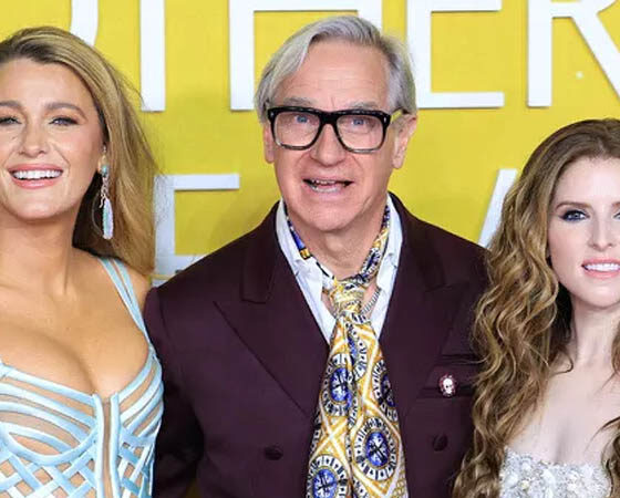 Blake Lively, Paul Feig and Anna Kendrick