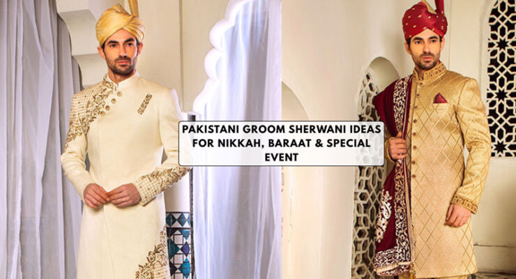 Pakistani Groom Sherwani