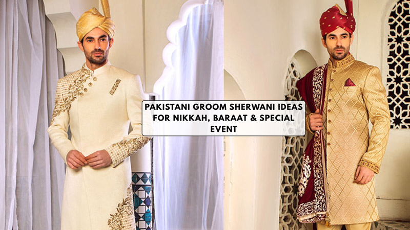 Pakistani Groom Sherwani