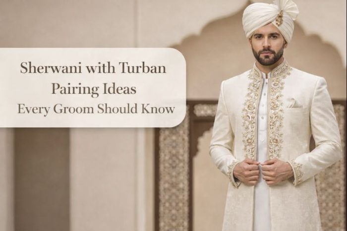 Sherwani with Turban
