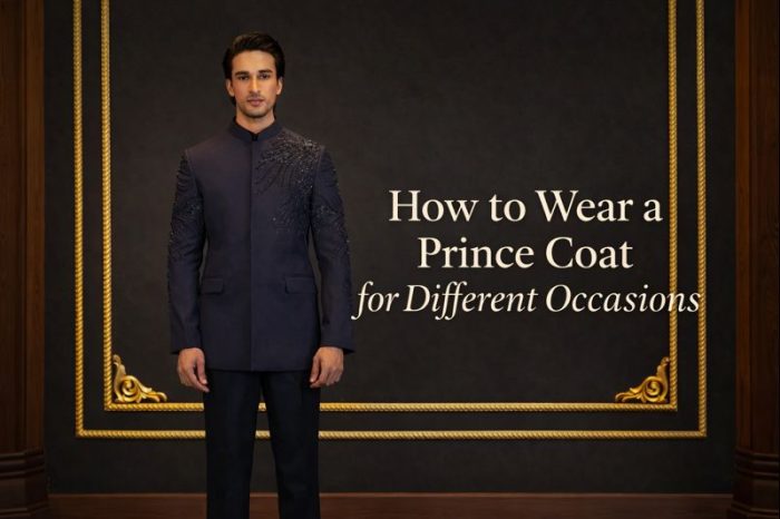 How to Wear a Prince Coat