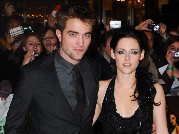 Robert Pattinson and Kristen Stewart