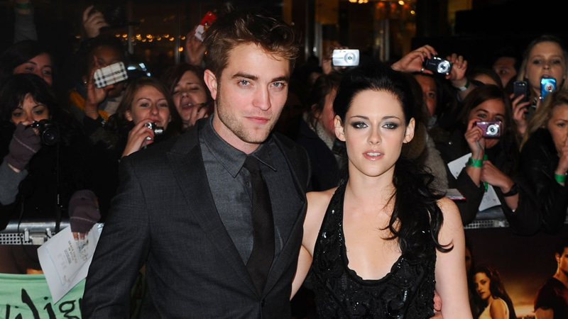 Robert Pattinson and Kristen Stewart