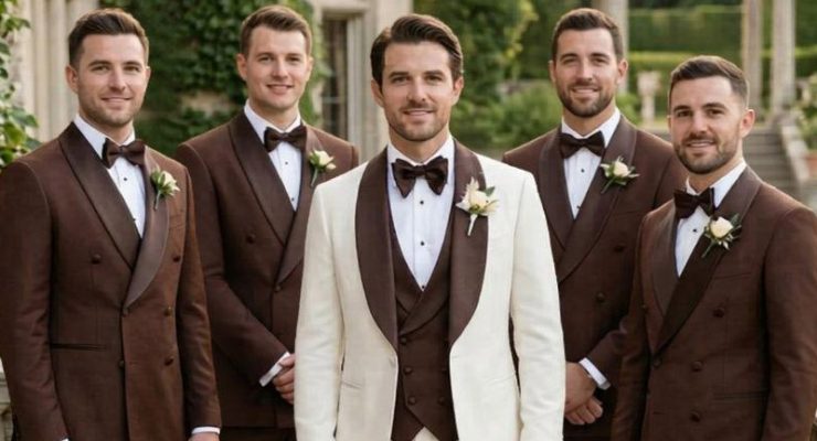 Coordinate wedding party attire