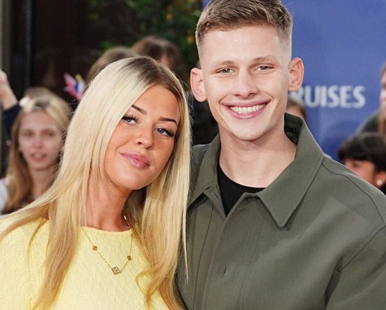 Holly Swinburn and Freddy Brazier