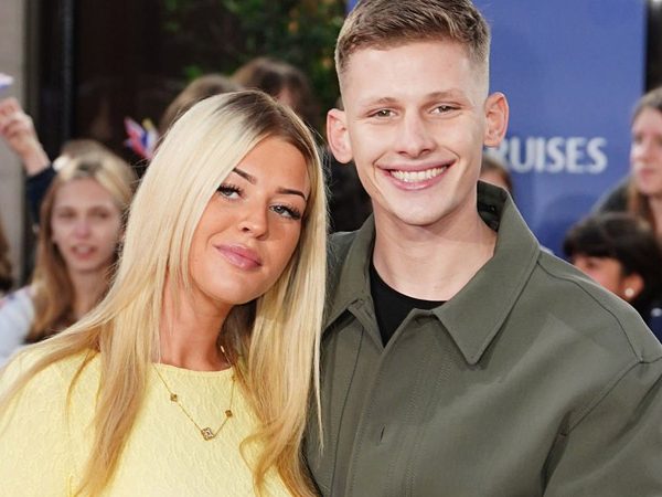 Holly Swinburn and Freddy Brazier